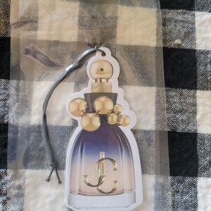 Fragrant Air Freshener - Purple to Pink Ombre with Gold Accents